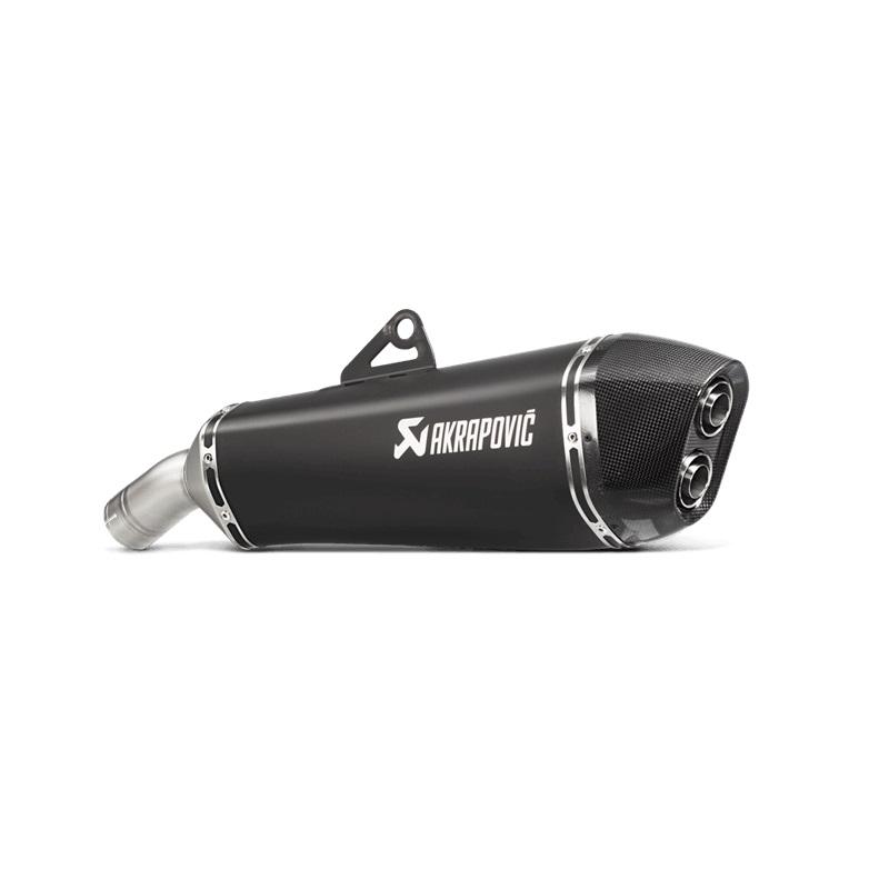 Akrapovic Slip-On BMW F 800 R, 2017-2019, Black