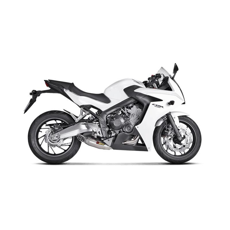 Akrapovic Komplettanlage Honda CBR 650 F, 2014-2016, Titan