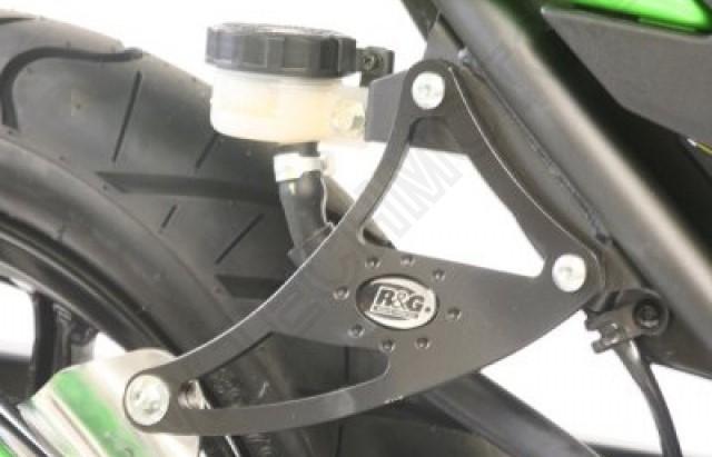 R&G Auspuffhalter Kawasaki Ninja 250 R, 2008-2012