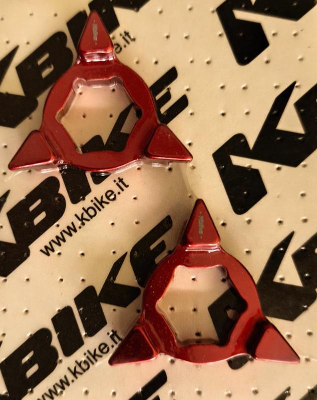 KBike Gabelversteller Set 19 mm, rot