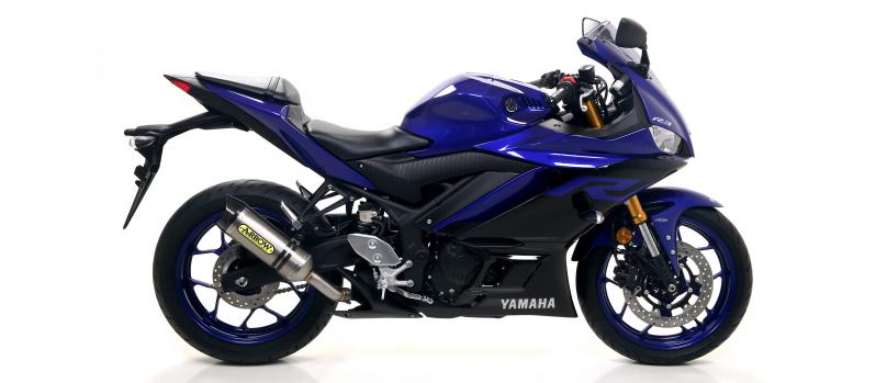 Arrow Thunder Slip-On Yamaha YZF-R3, 2019-2020 , Titan