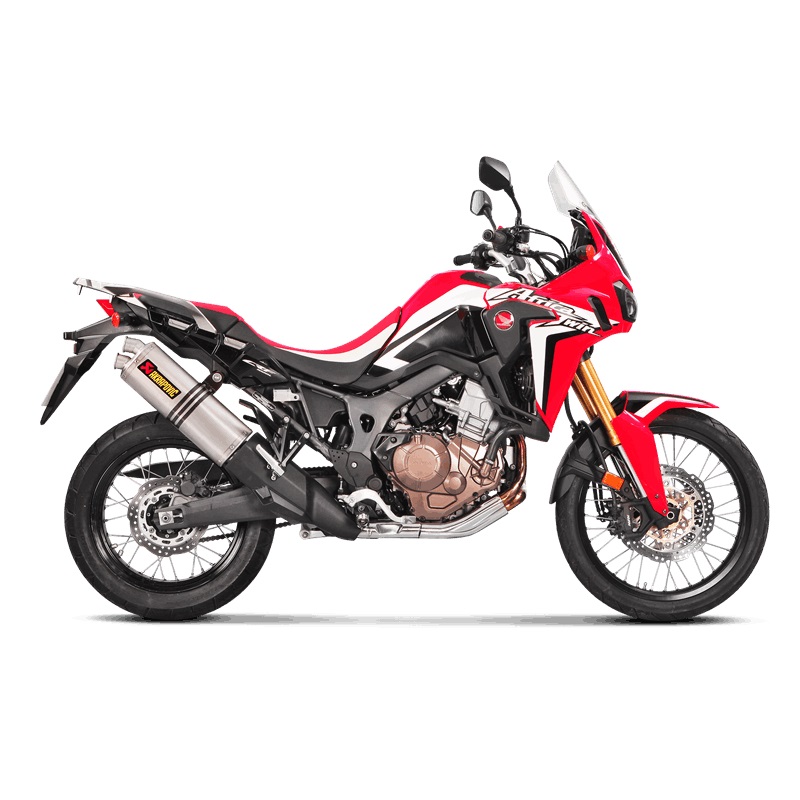 Akrapovic Slip-On Honda CRF 1000 L Africa Twin, 2016-2017, Titan