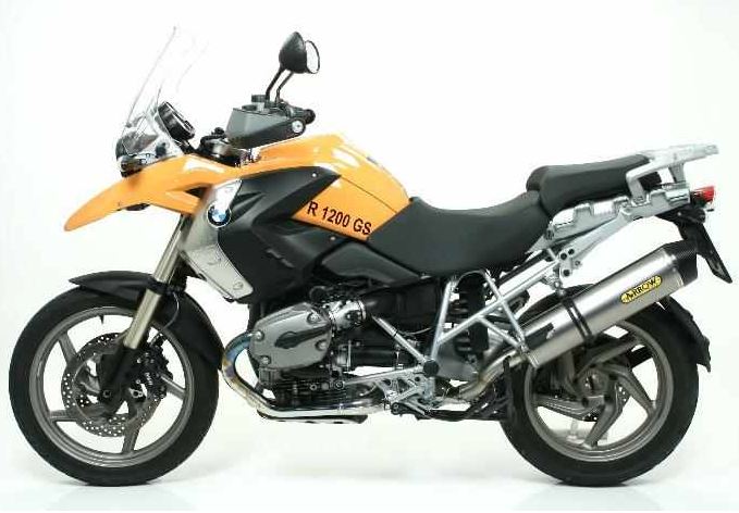 Arrow Maxi Race-Tech Slip-On BMW R 1200 GS / ADV, 2004-2012, Titan