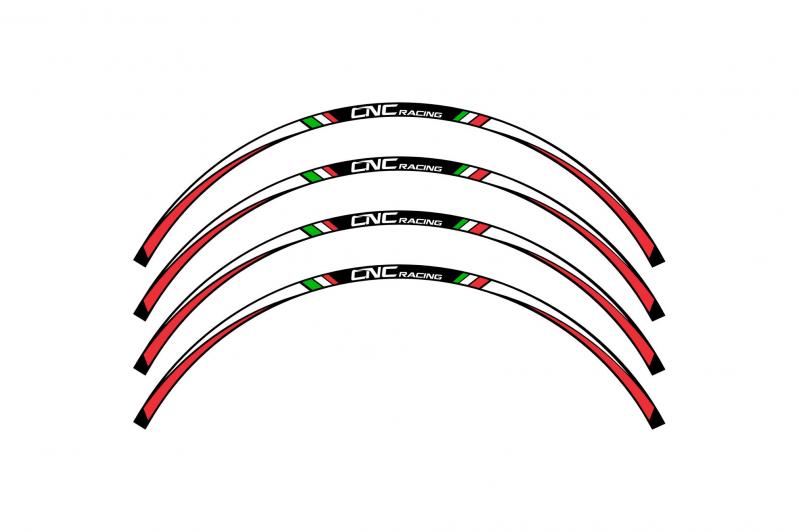 CNC Racing Felgenrandaufkleber 17 Zoll, WK001