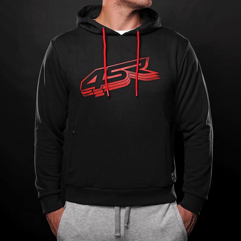 4SR Herren Hoodie Black Series R