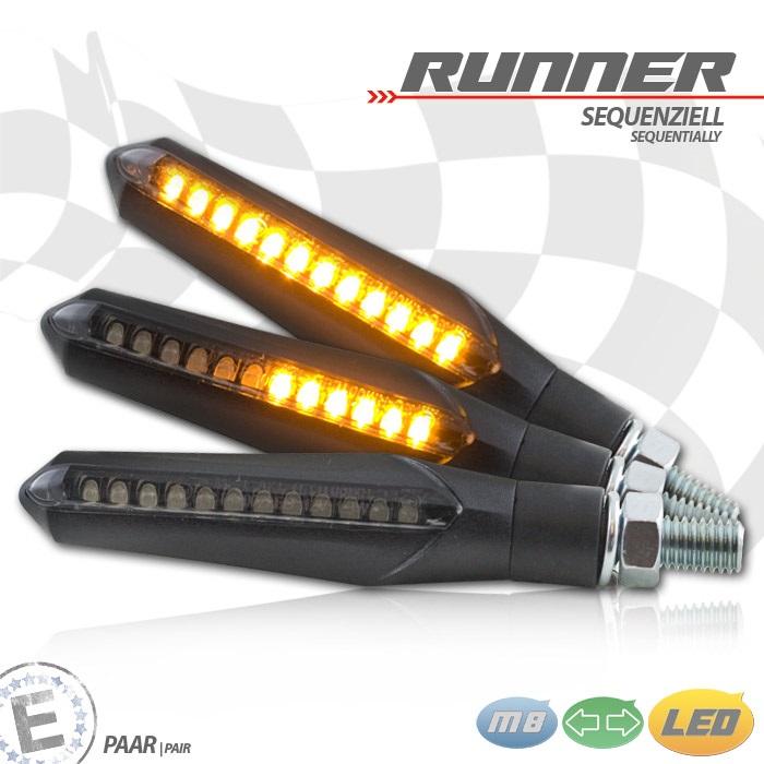 LED-SEQ-Blinker Runner, sequentiell