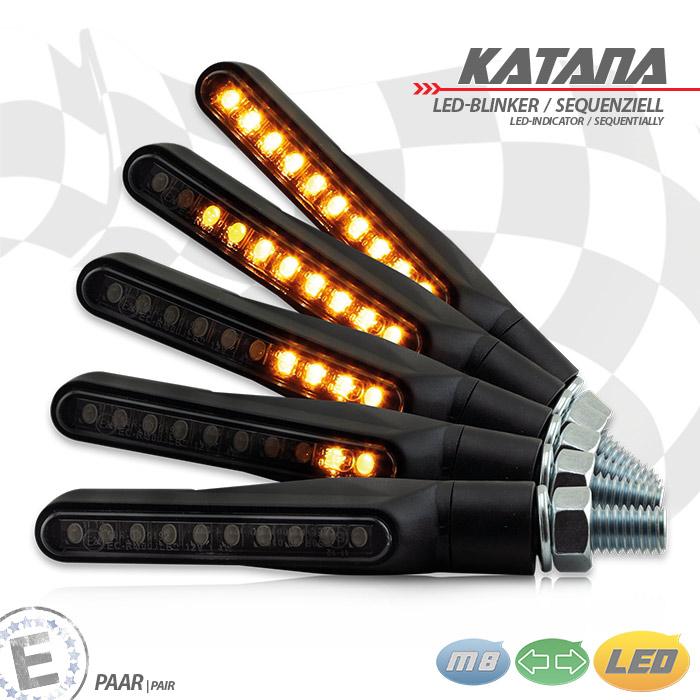 LED-Blinker Katana, sequentiell