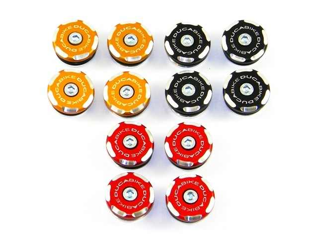Ducabike Rahmenstopfen Kit Ducati 899 / 1199 Panigale