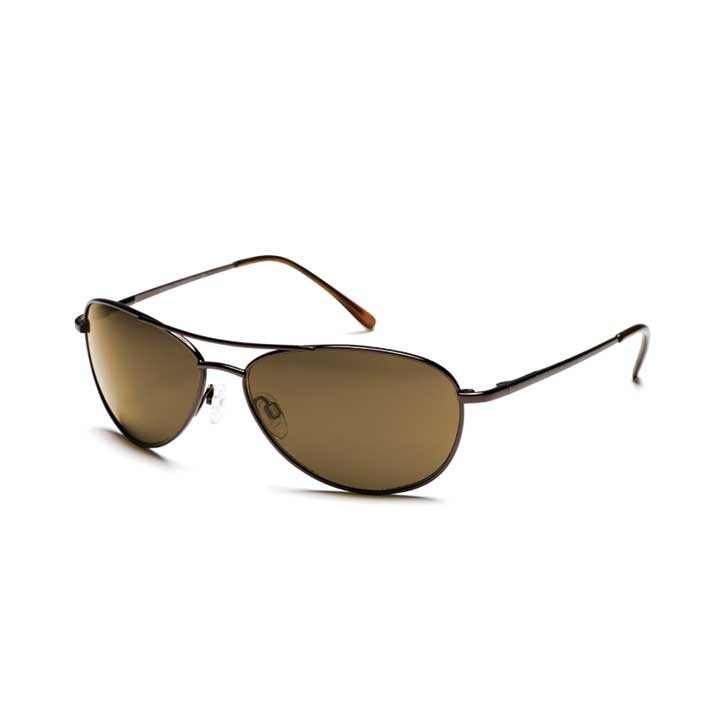 Sonnenbrille Aviator braun / braun