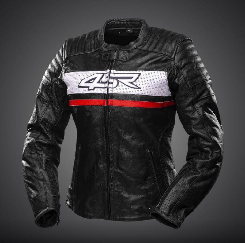 4SR Motorrad Damenlederjacke Roadster Lady III Red