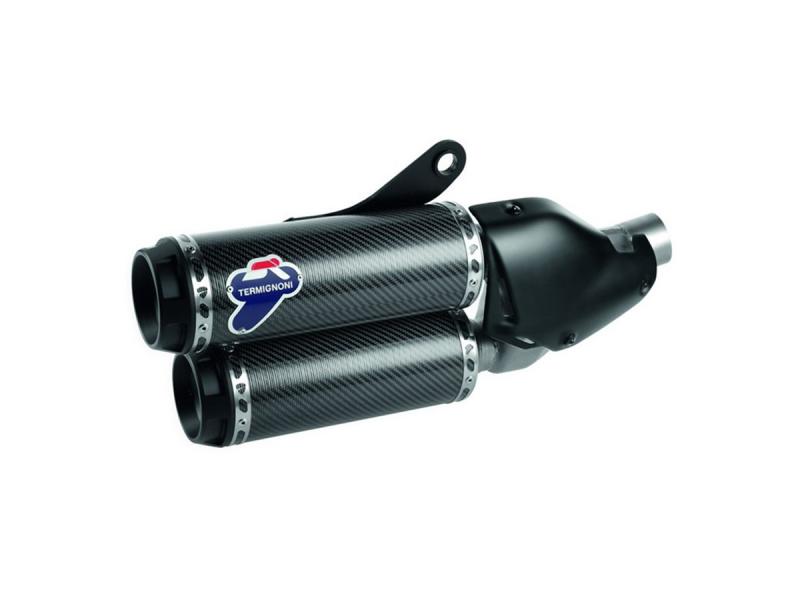 Termignoni Slip-On Ducati Monster 1200, 2014-2016, Carbon, 003CO