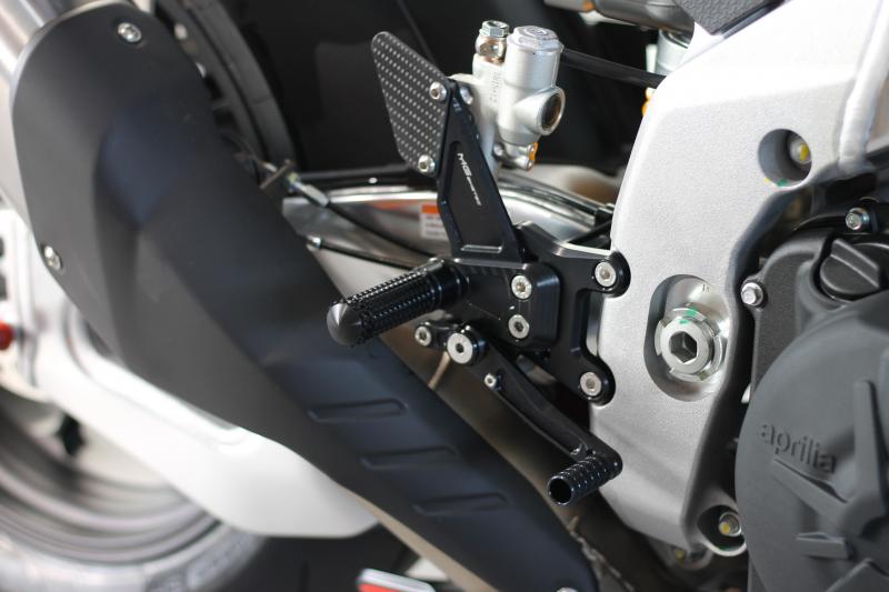 Biketec Fussrastenanlage Aprilia RSV4 1100, 2025-