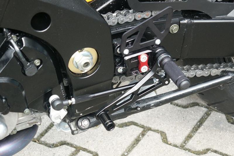 LSL 2Slide Fussrastenanlage Suzuki GSX-R 1000, 2005-2006
