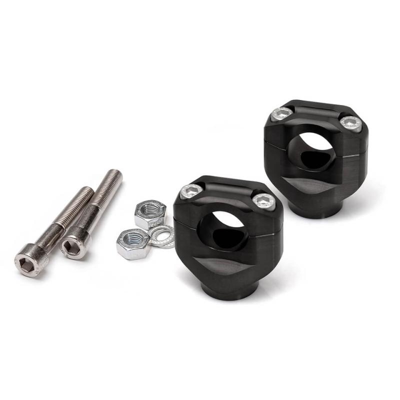 LSL Universal-Klemmbock-Kit f&uuml;r 22,2 mm Lenker, schwarz