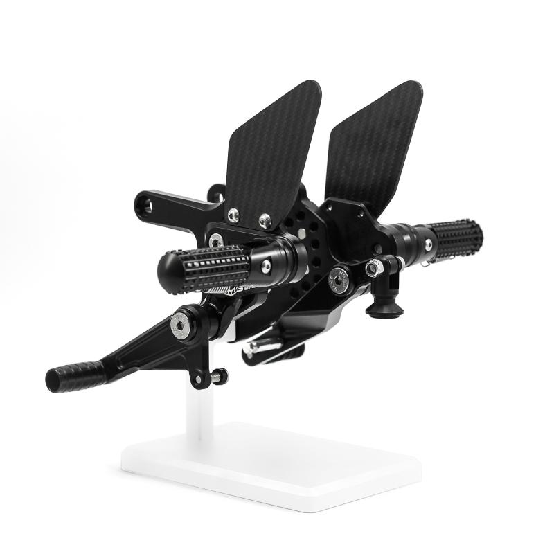 Biketec Fussrastenanlage Kawasaki ZX-6R, 2021-2023