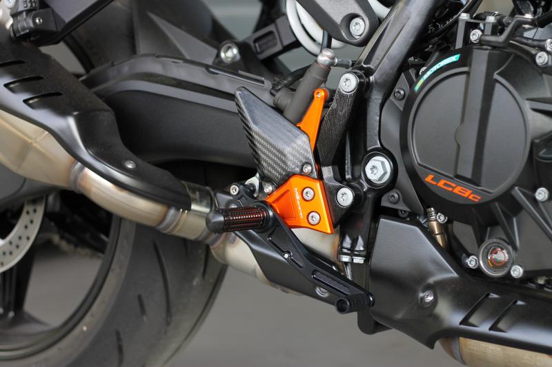 Biketec Fussrastenanlage KTM 990 Duke, 2024-