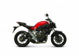 Termignoni Komplettanlage Yamaha XSR 700, 2016-2020, Carbon, ohne Kat