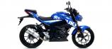 Arrow Thunder Slip-On Suzuki GSX-S 125, 2017-2020, Carbon / Titan