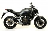 Arrow Thunder Komplettanlage Yamaha MT-07, 2014-2020, Titan