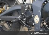 Biketec Fussrastenanlage Triumph Street Triple 675, 2008-2012