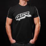 4SR T-Shirt Logo Black