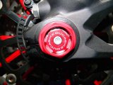 Ducabike Achsabdeckung Ducati Monster 937, bicolor, links