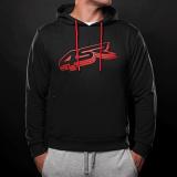 4SR Herren Hoodie Black Series R