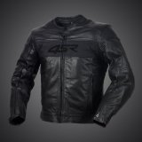 4SR Motorrad Lederjacke Hooligan - Black Velvet