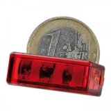 LED-Einbaurücklicht Brick3, rot