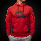 4SR Herren Hoodie Drift Red