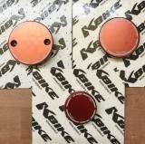 KBike Bremsbeh&auml;lterdeckel Set Ducati, TS031, rot