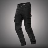 4SR Herren Motorradjeans Tourismo Black