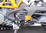 Biketec Fussrastenanlage KTM 200 Duke, 2020-2023