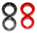 Ducabike Auspuffblende Ducati Monster 1200, rot und schwarz